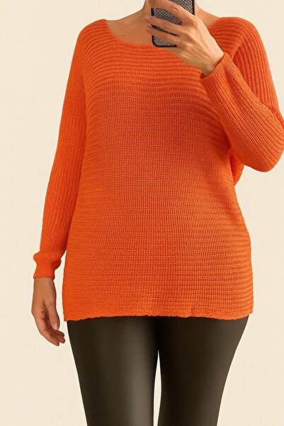 DLC Tekstil Bat Sleeve Knitwear Sweater