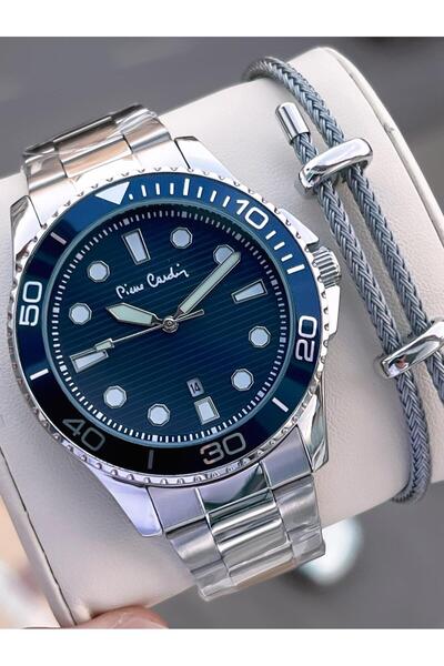 Pierre Cardin Men's Wristwatch Ek.800311F05 with 2 Years Warranty for Groom and Engagement, 3 Atm Water Resistant