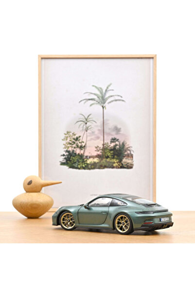 Norev Porsche 911 GT3 2021 Touring Package Green 1:18 model car