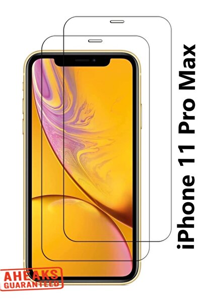 aheaks واقي شاشة نانو زجاجي فائق النحافة لهاتف آيفون - لاصق بالكامل وشفاف مع ...