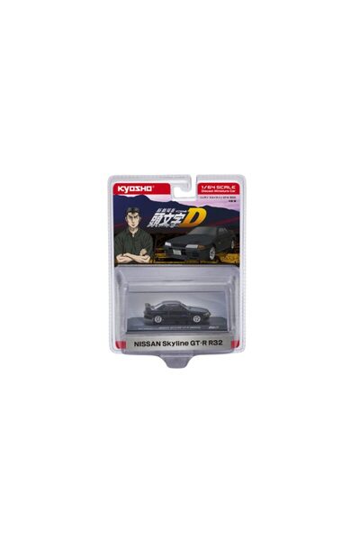 Kyosho Macheta auto Nissan Skyline Gtr (Bnr32) Initial D 1995 1:64 07057A4B