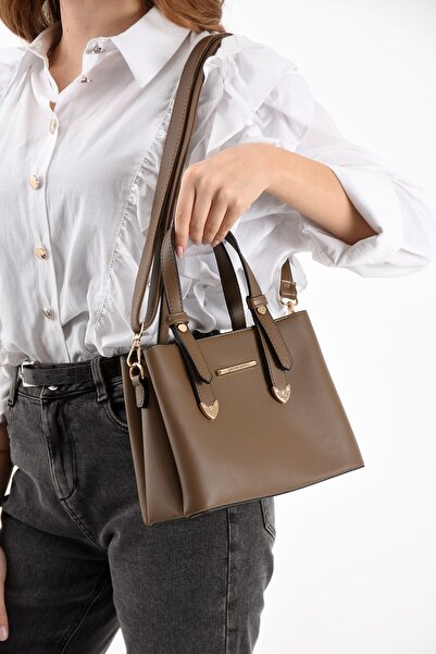 RKY SERENITY Sanmorris Women's 4-Compartment Simple and Stylish Shoulder and Hand Bag with Accessories