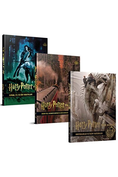 Derin Yayınları Harry Potter Film Dehlizi Serisi 3 Kitap Takım ( Karton Kapak)