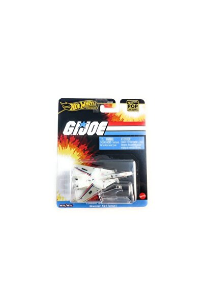 HOT WHEELS Macheta auto Combat Jet Skystriker GI Joe Bej 1:64 Hotwheels