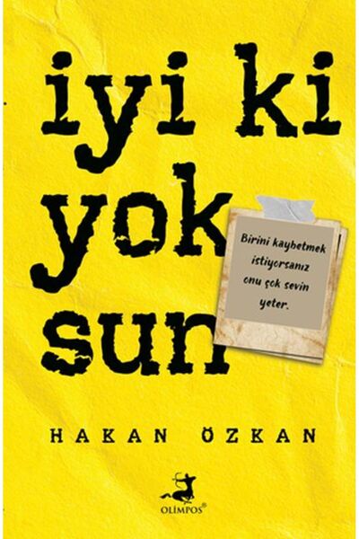 İthaki Yayınları İyi Ki Yoksun