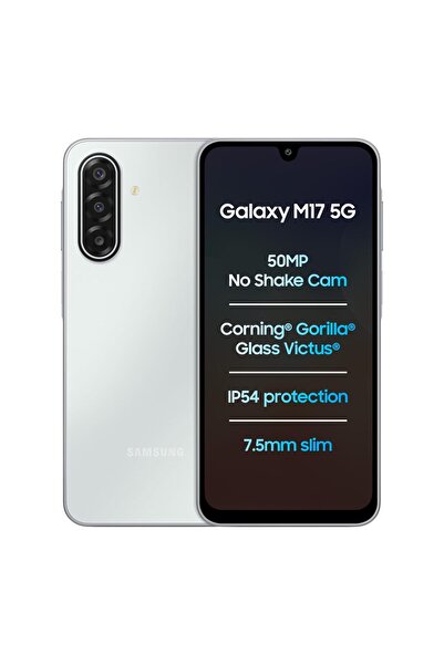 Samsung Galaxy M17 5G (Moonlight Silver, 4GB RAM, 128GB)