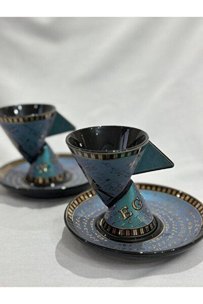 Fathy Mahmoud Egypt Couple 2'li Kahve Fincan Takımı