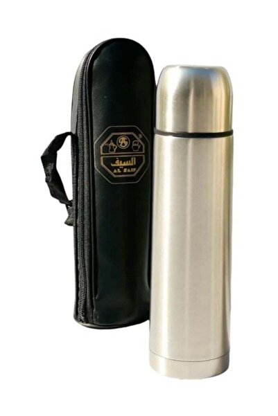 the sword Vacuum Thermos Bottle - Silver, 500 ml