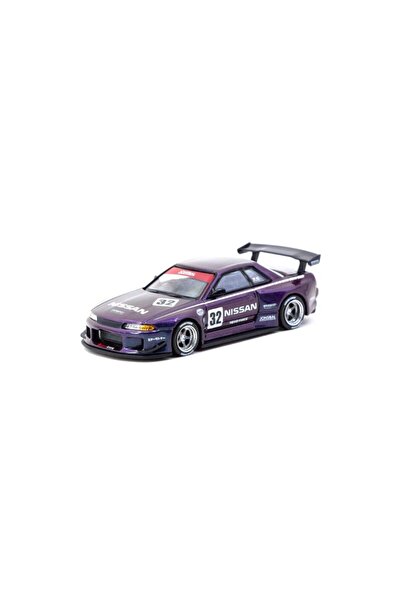 Tarmac Macheta auto Nissan Skyline (R32) Widebody Violet 1:64 Works