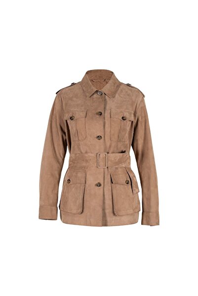 Desa Tiora Mink Women's Suede Jacket