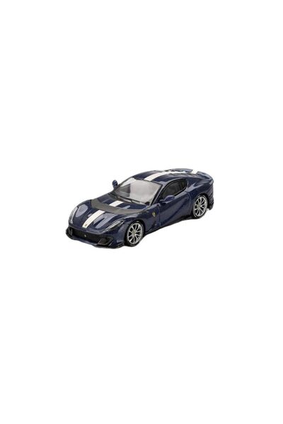 mini gt Macheta auto Ferrari 812 Competizione Blu Tour de France 2023 1:64 BB...