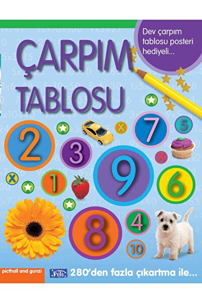 Timaş Yayınları Multiplication Table (with Poster Gift)