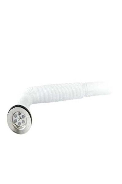 GENERIC4 Flexible sink hose, white, 1 1/4 inch