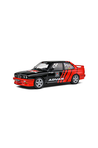Solido Macheta auto, BMW E30 M3 DRIFT TEAM BLACK 1990 1:18