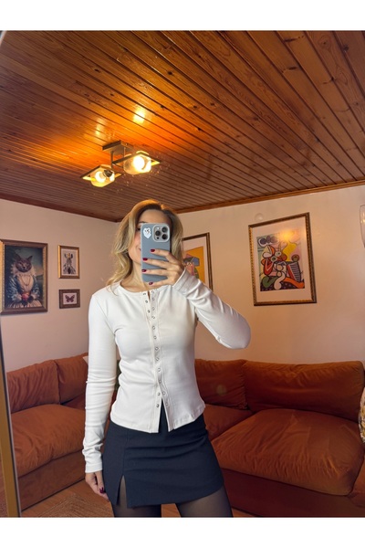 Butik BEJ ÖNDEN CITCITLI BADY