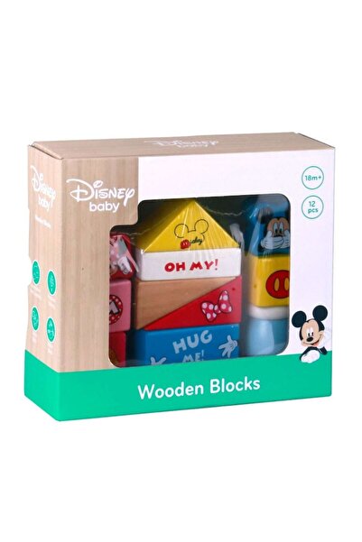 Disney Wooden Construction Set - Mickey and Minnie Mouse