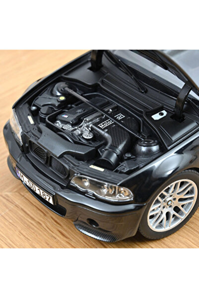 Norev BMW M3 CSL 2003 Saphire Black 1:18 model car