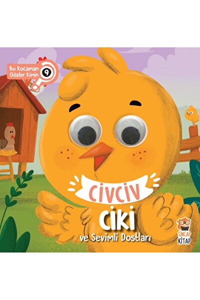Derin Yayınları Whose These Big Eyes? 9 - Chick Ciki and His Cute Friends