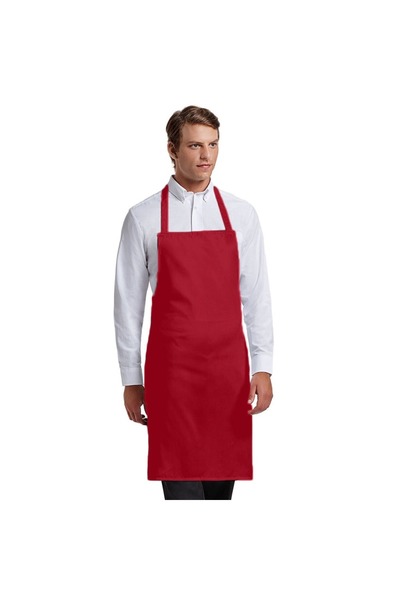 ROLY Ramsay kitchen apron, Roly, red, 90 x 65 cm
