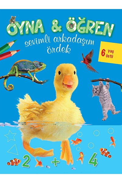 Timaş Yayınları Play Learn My Cute Friend Duck Above 6 Years Old