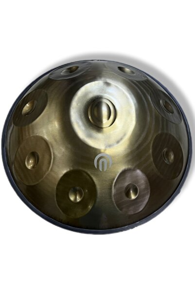 ARSHA Steel Handpan 9 Nota Re Minör Çanta Renkli Kuşak Bakım Yağı