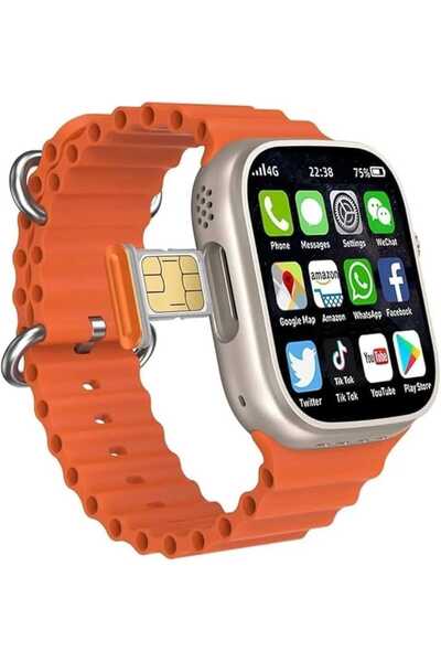 nodizz 5G Smartwatch with AMOLED Display, SIM Card, 6GB RAM, and 64GB ROM