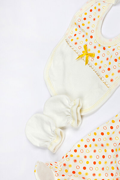 Lui Baby 5-Pack Newborn Hospital Release Cotton Rabbit Embossed