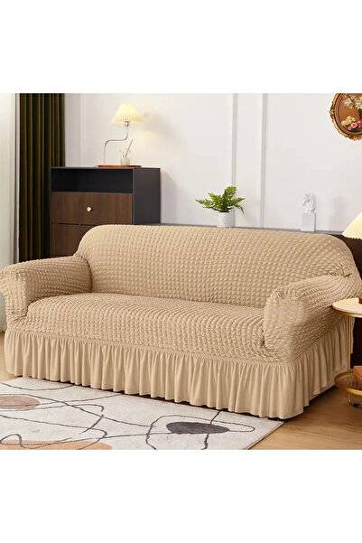 EJMEL Bürümcük Elastic Sofa Cover Lycra Sofa Cover Single 3-Seat Sofa Bed Cover