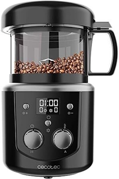 CECOTEC Booster Kahve Kavurma Makinesi -Otomatik/Manuel Kavurma,8 Ayar Derecesi