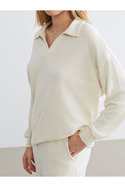 LC Waikiki Polo Neck Women's Pajama Set