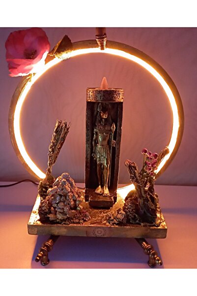 Happy tasarımlarr ledli tütsülük geri akışlı ışıklı tütsülük Zen meditasyon a...