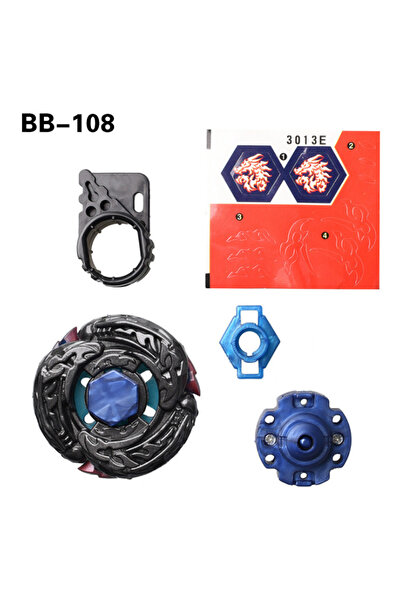 OEM Titirez 4D Rapidity, metal and plastic, L-Drago Destroy F:S, BB108, Attack, with launcher and metal tip