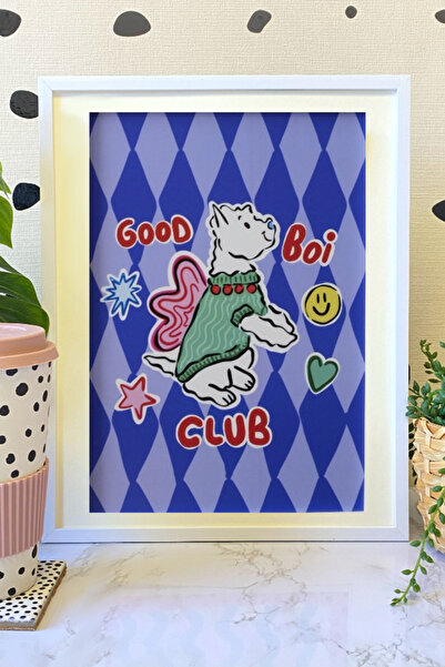 Hello Melody Design Εκτύπωση "GOOD BOI CLUB " από την συλλογή Printmaking - Μ...