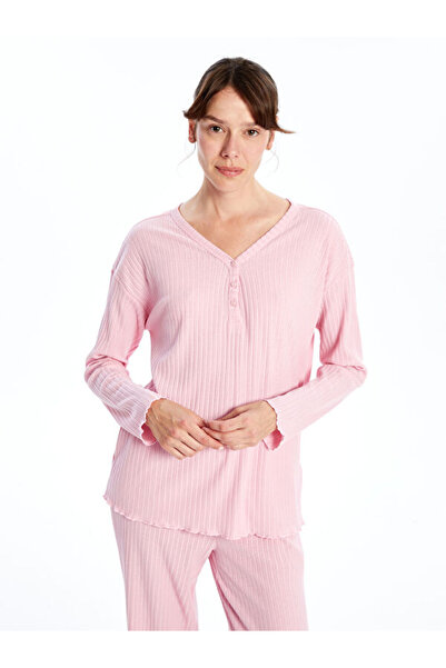 LC Waikiki V-Neck Women's Pajama Set