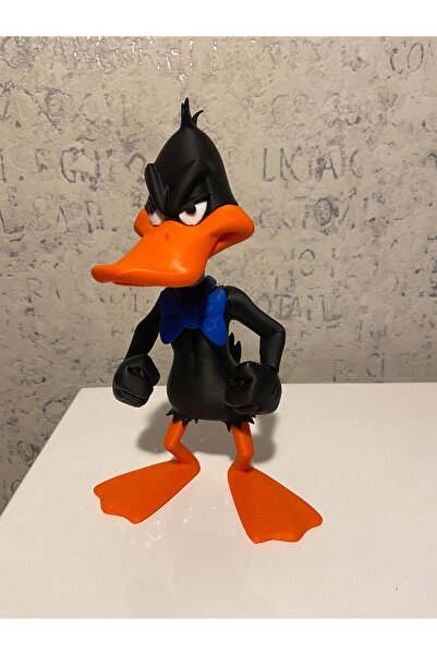 Florya Studyo Daffy Duck Karakter Figürü - Koleksiyonluk Dekoratif Masaüstü Oyuncak