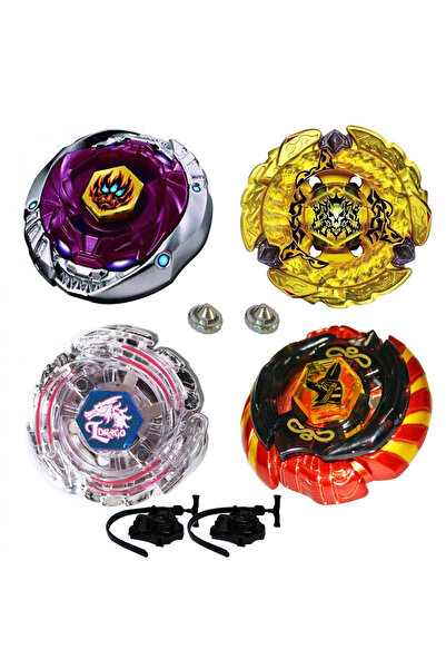 OEM Pachet titirezi 4D FLAME 4 buc + 2 lansatoare + 2 varfuri metalice: BB118 Phantom Orion, BB111 Mercu