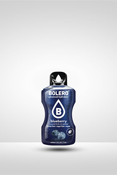 Bolero Water hydrating and sweetening flavored blueberry flavor (12 pieces)