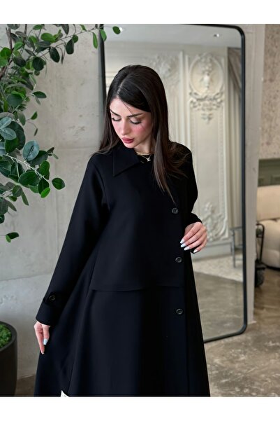 Korean A practical abaya with a luxurious design, made from royal internet fabric.