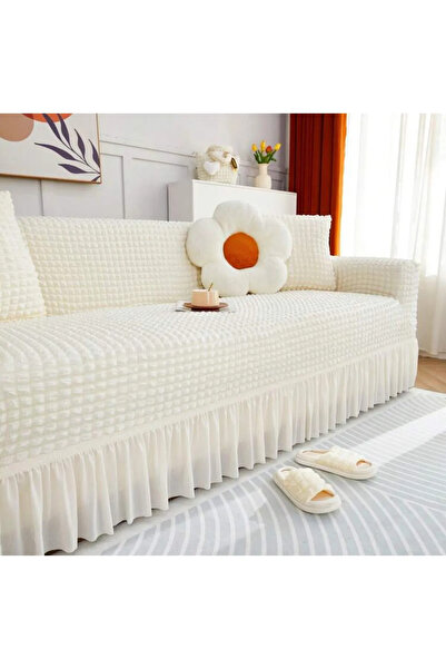 EJMEL Bürümcük Elastic Sofa Cover Lycra Sofa Cover Single 3-Seat Sofa Bed Cover