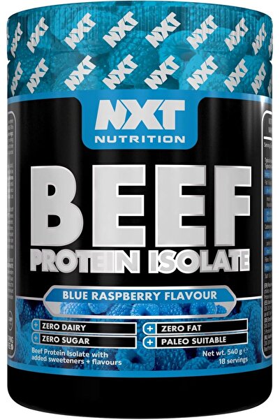 NXT Nutrition NXT Beef Protein Isolate Blue Raspberry 540G (18 Servings)