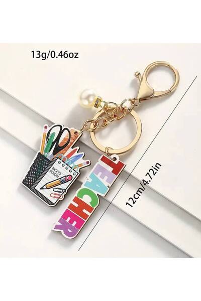 STEELVA Teacher Keychain