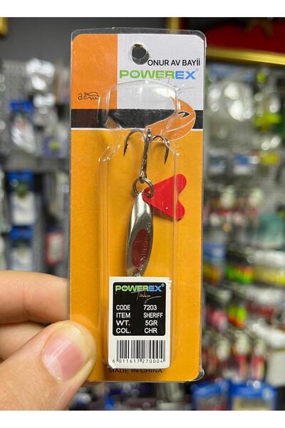 POWEREX Sheriff 5 gr. 33mm. 7203 Prizma Kaşık (Kesme)