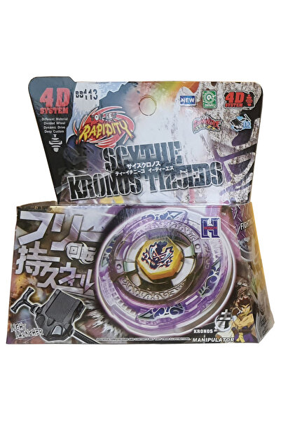 OEM Titirez 4D Rapidity, metal and plastic, Scythe Kronos TI25EDS, BB113, Flame, with launcher and meta tip