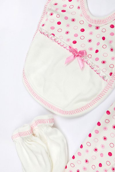 Lui Baby 5'li Yenidoğan Hastane Çıkışı Pamuk Tavşan Kabartmalı