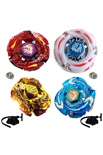 OEM Pachet titirezi 4D LDRAGO Attack 4 buc + 2 lansatoare + 2 varfuri metalic...