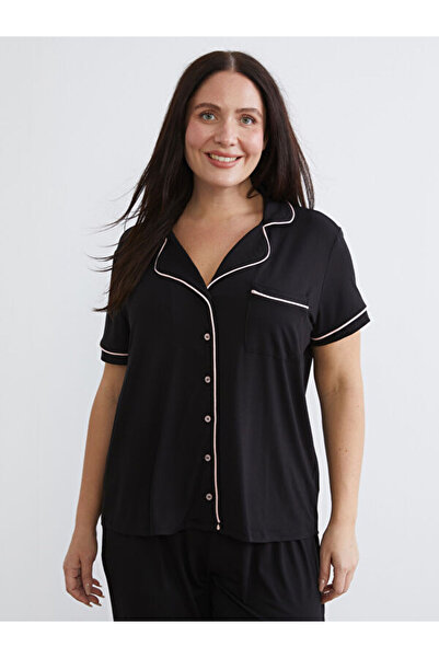 LC Waikiki Shirt Collar Women's Pajama Set