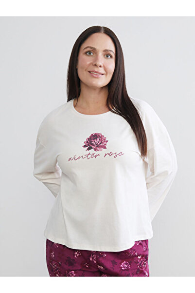 LC Waikiki Crew Neck Floral Women's Pajamas Set