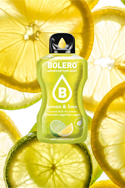 Bolero Advanced Hydration Drink Lemon & Lime Flavored Water Infusion Sticks, 12 Sticks
