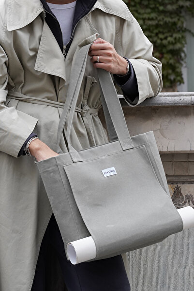 Era Studio Kanvas Çanta Carry Bag - Ash Gri
