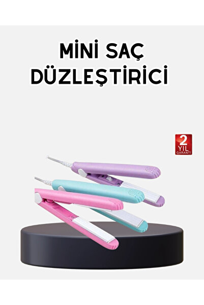 shopwave Travel Size Mini Hair Straightener – Ceramic Coating, Fast Heating, Compact Design